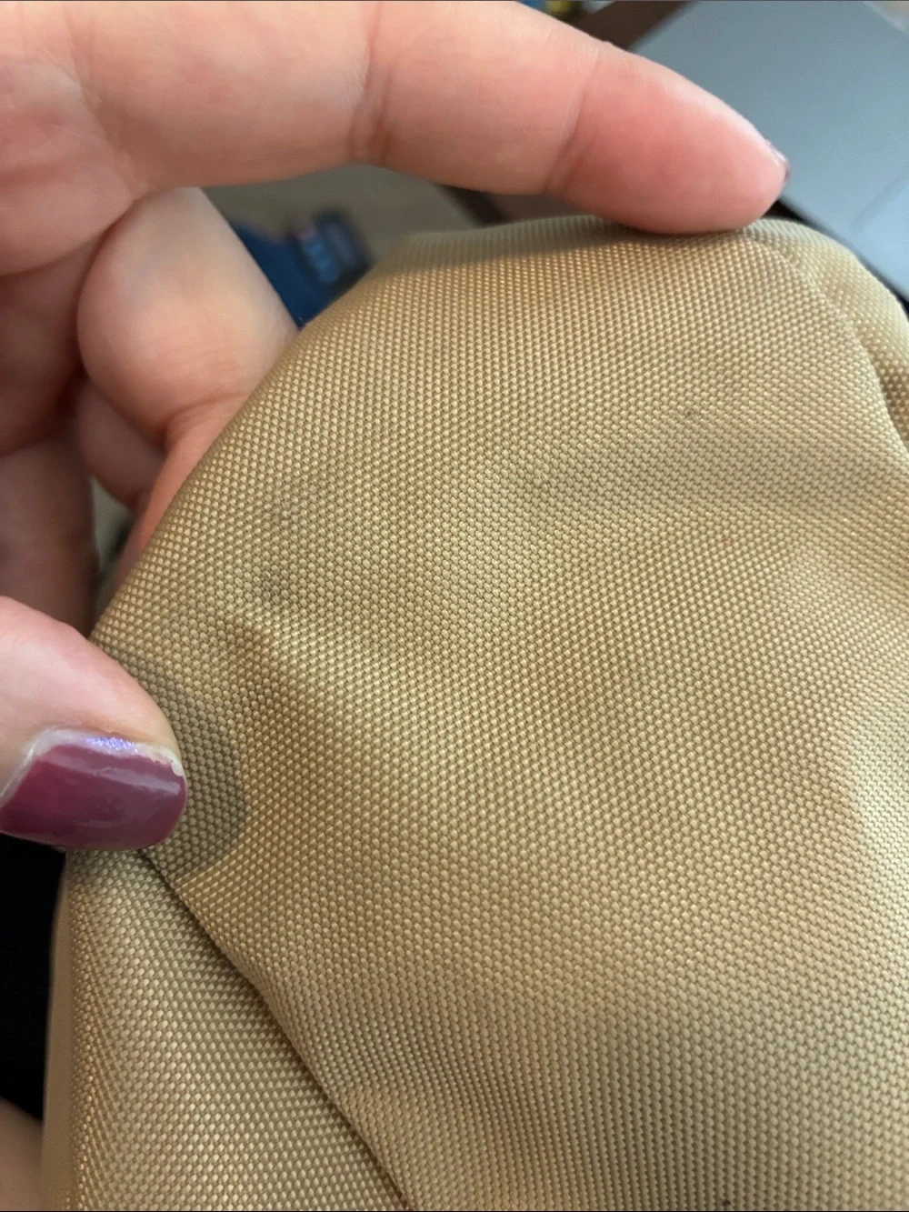 Tumi Beige Messenger Laptop Travel Ballistic Bag Unisex